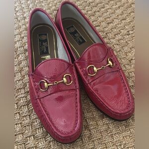 Gucci Brixton Patent Leather Loafers size 39
